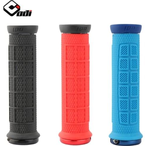 ODI MTB Silicone Grips Anti-slip Shock-absorbing Soft mountain MTB bike grip with locking ring