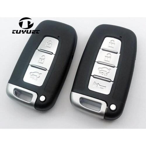 Smart Remote Key Shell 3/4 Buttons for Kia K2 K5 Sportage Forte Car Key Blanks Case