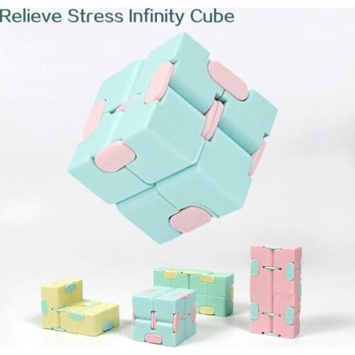 Relieving Stress Infinity Cube Fidget Toys for Kids and Adults Infinite Cube for Anxiety Relief and Kill Time