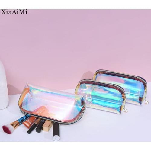 Xia Ai Mi Transparent Cosmetic Bags