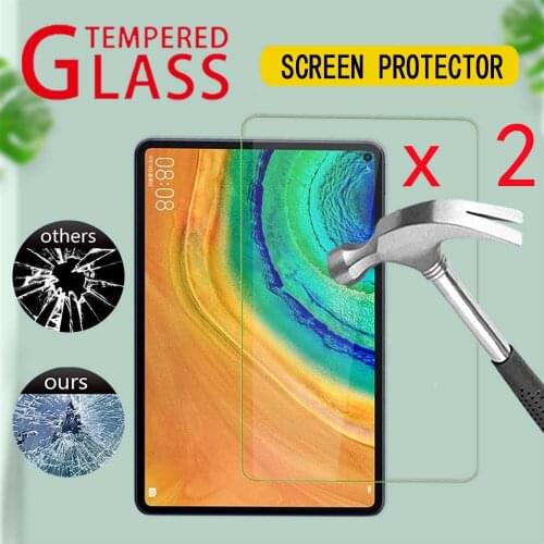 2Pcs Tablet Tempered Glass Screen Protector for Huawei MatePad Pro 10.8 Inch Protective Film 9H 0.3mm Glass