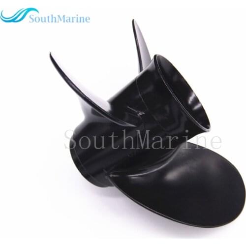8.5X9 Aluminum Propeller for Mercury Mariner 4-Stroke 8HP 9.9HP Outboard Motor ( Tohatsu Origin )Pitch 12 spine 8.5 x 9