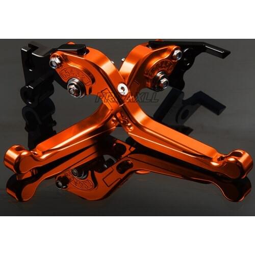 For Yamaha YBR125 YBR 125 2005-2014 Motorbike Accessories CNC Motorcycle Brake Clutch Levers Foldable Extendable Adjustable