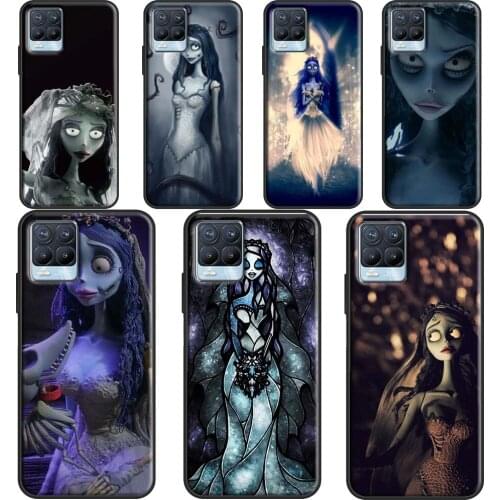 Corpse Bride Emily Case For OnePlus 9R 8T Nord 7 8 9 Pro Cover For Realme 8 Pro 7i GT Neo C3 C21 6 7 Q3 Pro