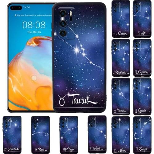 Constellation Series Case for Huawei P20/P20 Pro/P30 Pro/P30 Plus/P30 LITE/P40/P40 Pro Soft TPU Silicone Phone Cover