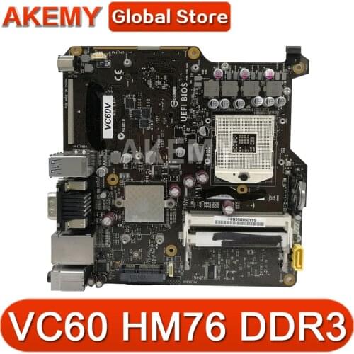 For ASUS VC60 Mini-iTX/3 generation DC power supply notebook CPU / HM76 chip DDR3 Original Used motherboard