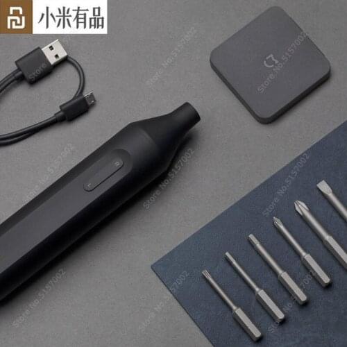 Xiaomi Mijia Screwdriver Manual Automatic Two Modes Electric Screwdriver Rechargeable Cordless Screw-driver Portable