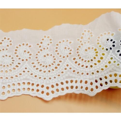 Cotton Material Cotton Lace Trims Clothing Decorative Ribbon Handmade Patchwork DIY Hometexile Sewing
