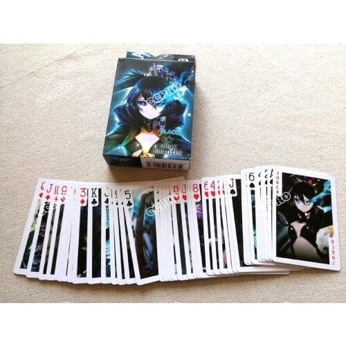 Anime Black Rock Shooter Poker Cards/bridge Cards/desk Cards/playing Cards of Kuroi Mato