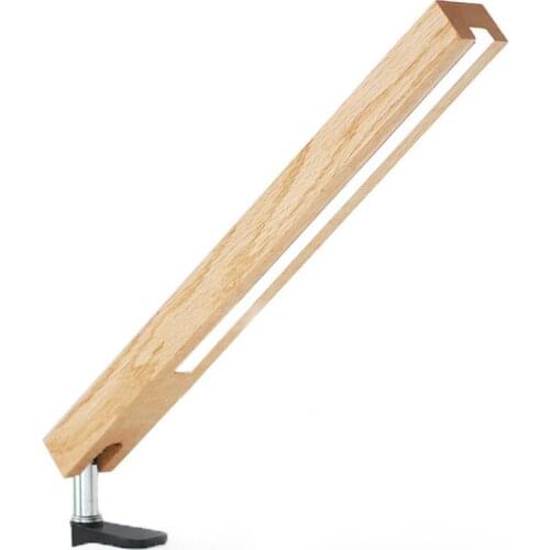 Creative Wood LED Desk Lamp Bedroom Bedside Reading Lamp Art Table Lamp Decorative Lights Free Shipping