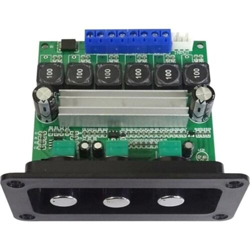 Hot TPA3116D2 Subwoofer Amplifier Audio Board 2X50W+100W 2.1 Channel Digital Sound Amplifier Home Theater DIY,with Panel