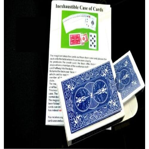 Inexhaustible Case Of Cards Magic Tricks Cards Change Magic Box Props Class Magic Stage Street Mentalism Illusions Toys Comedy