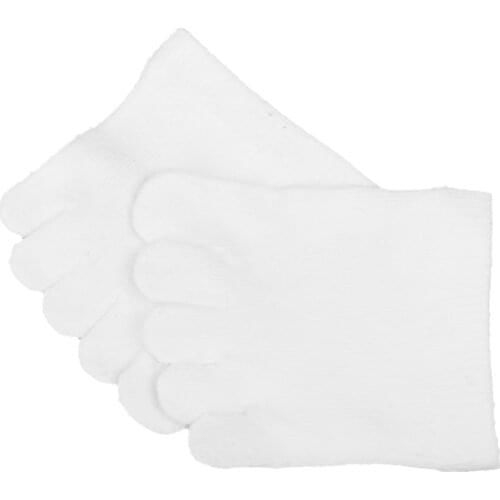 New Footful Unisex Five Finger Half Forefoot Socks Toes Protector Stretchy Comfy