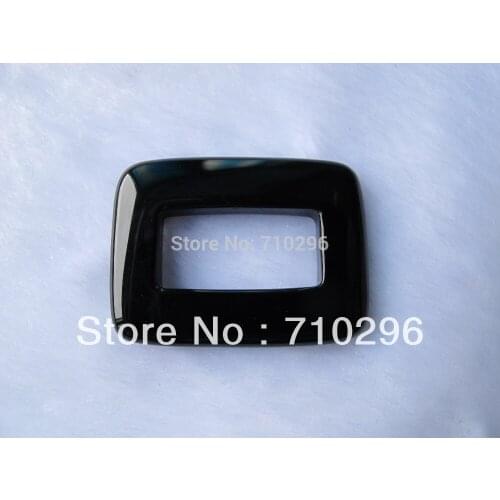 Natural Black Onyx Agat e Bead Penant,Gem Stone pendant 30x40mm Rectangle Pendant,1pcs