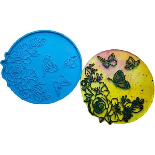 Festival Party Making Props Mold Silicone DIY Resin Handmade Craft Tray Silicone Mold DIY Hand Craft Festival Party Prop