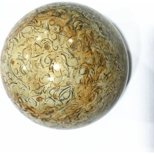 Natural dinosaur bone fossil sphere crystal ball natural madagascar stone healing crystal