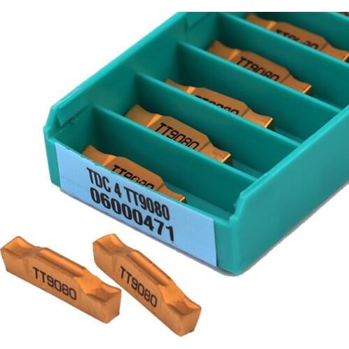 TDC2 TDC3 TDC4 TT9030 TT9080 Grooving Inserts CNC Lathe Cutting Tool 2mm 3mm 4mm Slotting Blades for TTER Turning Holders