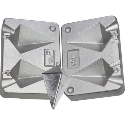 Stampo Piombo Pesca Pyramide Gr.130-180