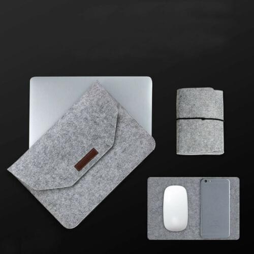 Laptop Bag Woolen Envelope Cover Sleeve Case New For MacBook Air Pro 11