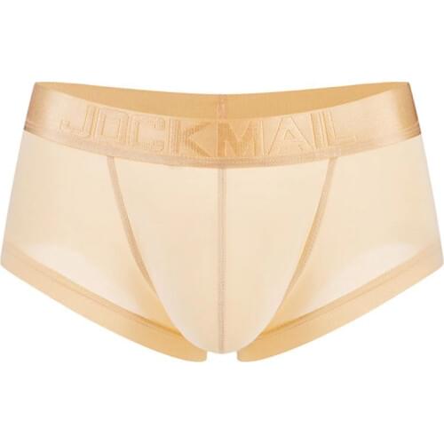 Ultra Thin Ice Silk Sexy Underwear Men Boxers Solid Convex Mens Underpants Short Panties Slip Homme Cueca Male Boxers