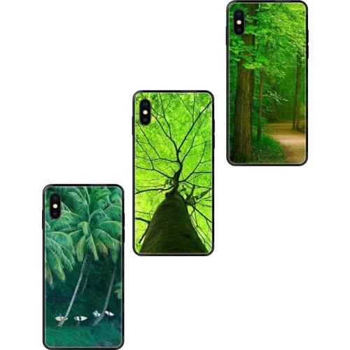 Your Favorite Black Soft TPU Protective Skin Life Green Tree For Xiaomi Mi Note A1 A2 A3 5 5s 6 8 9 10 SE Lite Pro Ultra