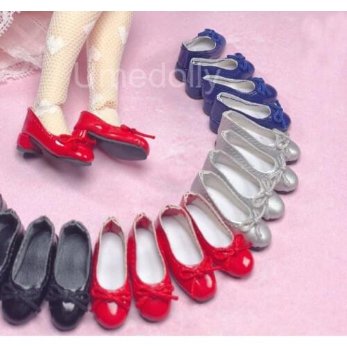 1 Pair Lovely Neoblythe Princess Shoes for Blyth, Azone S, OB24 Doll Shoes Accessories