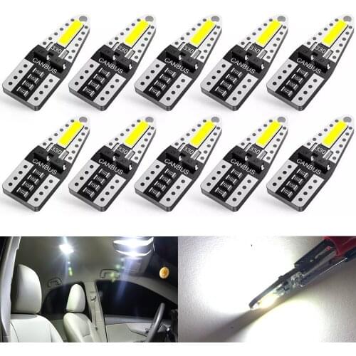10PCS W5W Led Bulb Auto Interior Car Lights T10 LED for BMW E46 E53 E90 E82 E60 X3 E83 E91 Touring X5 E70 X6 E71 E36 Coupe F25