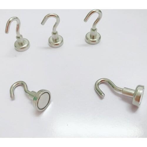 4PCS Magnetic Hooks For Hanging Strong Magnetic Hooks Magnetic Hanger Hook For Storage Aimant Crochet Home Organization