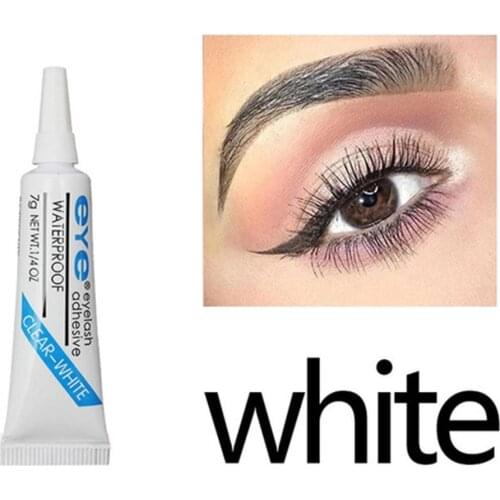 7g Professional Eyelash Glue White/Black Waterproof Lash Dry False Glue Quick Eye Makeup Eyelashes Tools Adhesive Cosmetic M0Z7