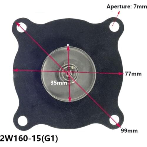 Solenoid valve diaphragm water valve diaphragm Valve fittings 2W160-15 2W200-20 2W250-25