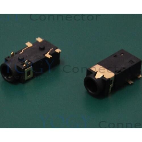 20pcs 3.5mm Audio Jack, Headphone Jack Connector, Size 14.8x6.5x4.3mm, Widely used in tablets and phones