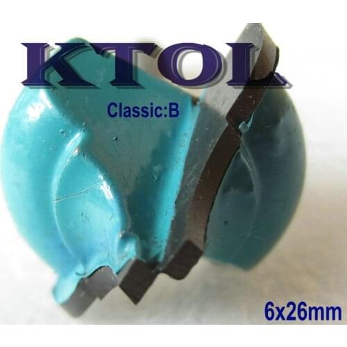 BIG Load! 6x26MM B- Roman Ogee Carbide Engraving Bits Solid Wood Router Tool Bit on cnc engraver cutter, 5pcs/set Free Shipping