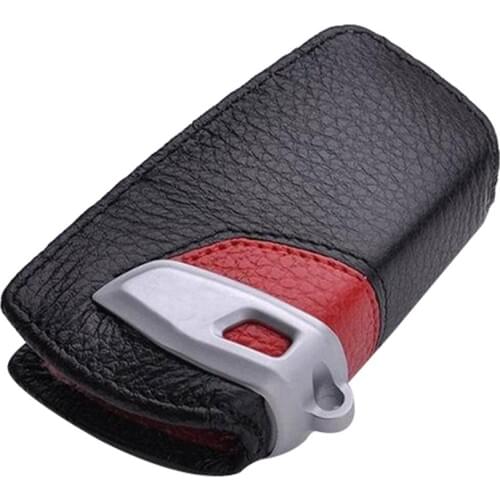 Genuine Leather Car Key Cover Case Holder for BMW GT7 NEW 5 Series X3 116I 118I Car Key Case