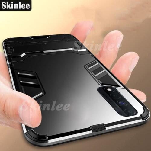 Skinlee Case For Realme Narzo 30 5G Support Shockproof Armor Cover For Realme 7 4G Business Armor Cover