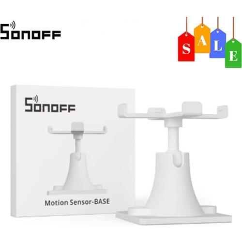 SONOFF Motion Sensor-BASE For PIR3 Or SNZB-03, 360 Degree Rotating Bracket Stand For Sonoff SNZB-03 Human Body Movement Detector