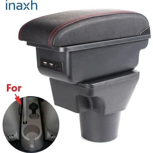 For KIA Rio 2 armrest box For KIA Rio 2006 2007 2008 2009 2010 2011 car armrest box accessories interior Storage box Retrofit