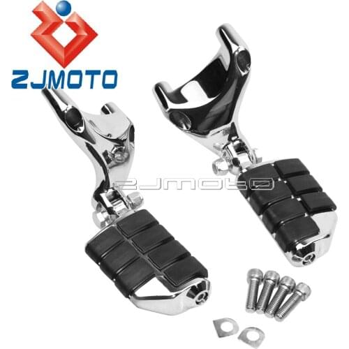 Chrome Motorcycle Passenger Footpegs Foot Pegs For Harley Sportster XL1200 Nightster Iron 883 XL 883L 883C 2007-2013