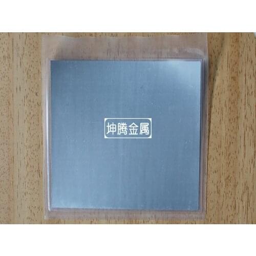 Indium indium skin indium paper indium foil 100mm*100mm*0.1mm laser heat dissipation coating electrode material