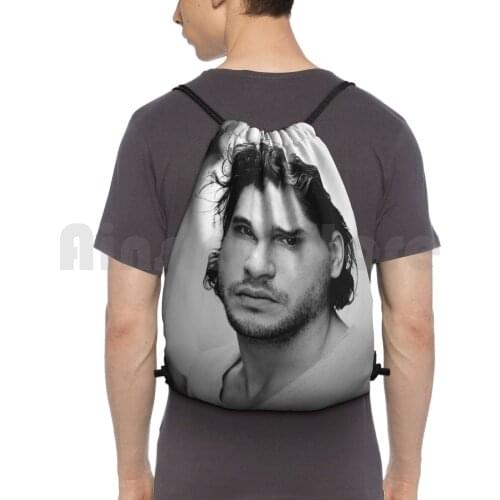 Kit Backpack Drawstring Bag Riding Climbing Gym Bag Kit Movie Tv Series Jitu Got Trending Popular Handsome Cool