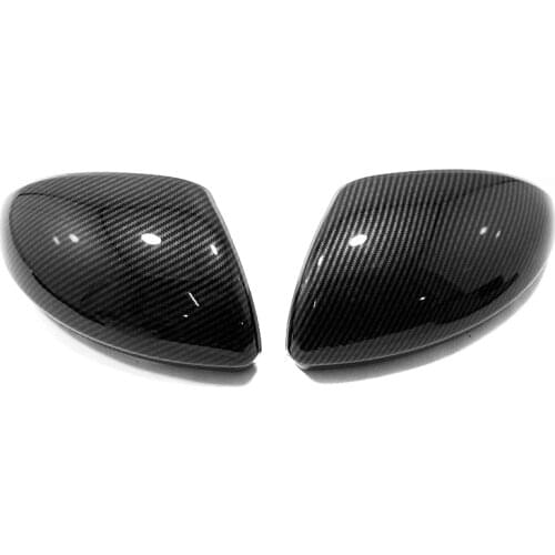 For 2016 2017 2018 Renault Captur Kaptur Rear View Mirror Cap Side Wing Mirror Cover Caps Side Mirror Cover ABS Car Accessories