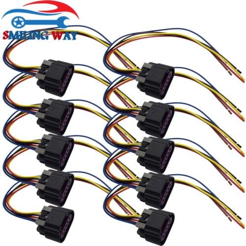 LS3 LS7 5 Pins MAF Mass Air Flow Sensor Wiring Harness Connector Pigtail Cable Plug For Chevrolet Cadillac Saturn Pontiac Suzuki
