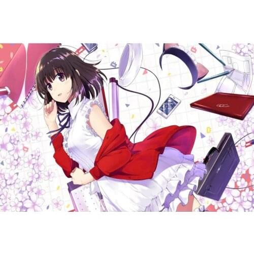 New Arrival Custom saenai heroine no sodatekata Poster Home Decoration Fashion Silk Fabric Wall Poster 27X40cm30X45cm