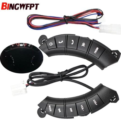 Available in two colors) For Great Wall Hover H3/H5 with Back Light Steering Wheel Audio Control Button Switch