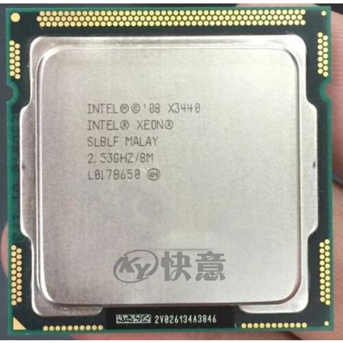 Intel Xeon Processor X3440 Quad-Core (8M Cache, 2.53 GHz)) LGA1156 Desktop CPU properly Desktop Processor 100% working