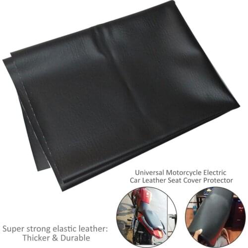 Universal 90x70cm Motorcycle Seat Cushion Cover Waterproof Dust Protector Leather Seat Cushion For Motorbike Electric Car Cover
