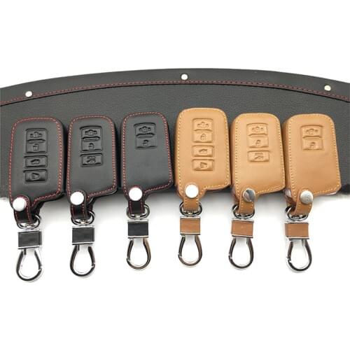 2/3/4 button car key cover key case For Toyota Camry Highlander Corolla Prado REIZ Crown RAV4 Hilux Vitz Key dust collector