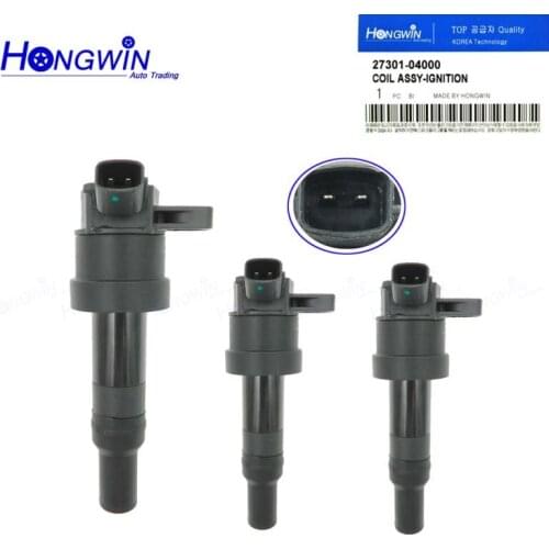 3 Pcs 27301-04000 Ignition Coil For Kia Picanto Mk2 1.0 Petrol 51kw & Morning 2011-2015 I10 Hatchback KIA Picanto 1.0L 2011-2014