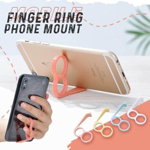 4PCS 4 Colors Finger Ring Mobile Phone Mount Mobile phone holder Dropshipping