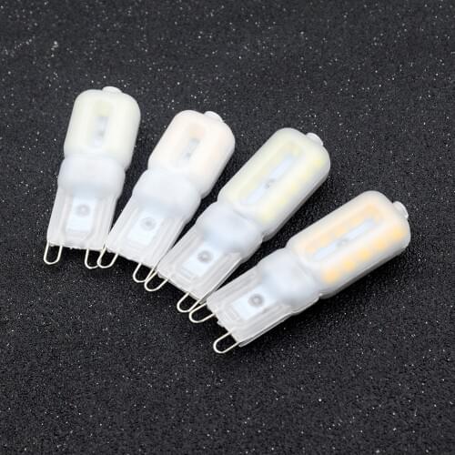 4X G9 led 3W 5W AC220V G9 led lamp Led bulb SMD 2835 3014 LED g9 light Replace 3/5W halogen lamp light 4PCS