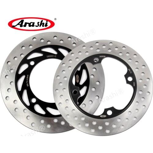 Arashi 1 Set 240 / 220 mm For HONDA JAZZ 250 2001 2002 2003 2004 CNC Aluminum Front Rear Brake Disc Disk Rotors